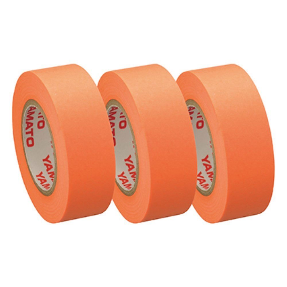 人気絶頂 メモックロールテープ蛍光15mm詰替 （まとめ買い）ヤマト オレンジ 5 RK-15H-OR 3巻入 紙製品・封筒