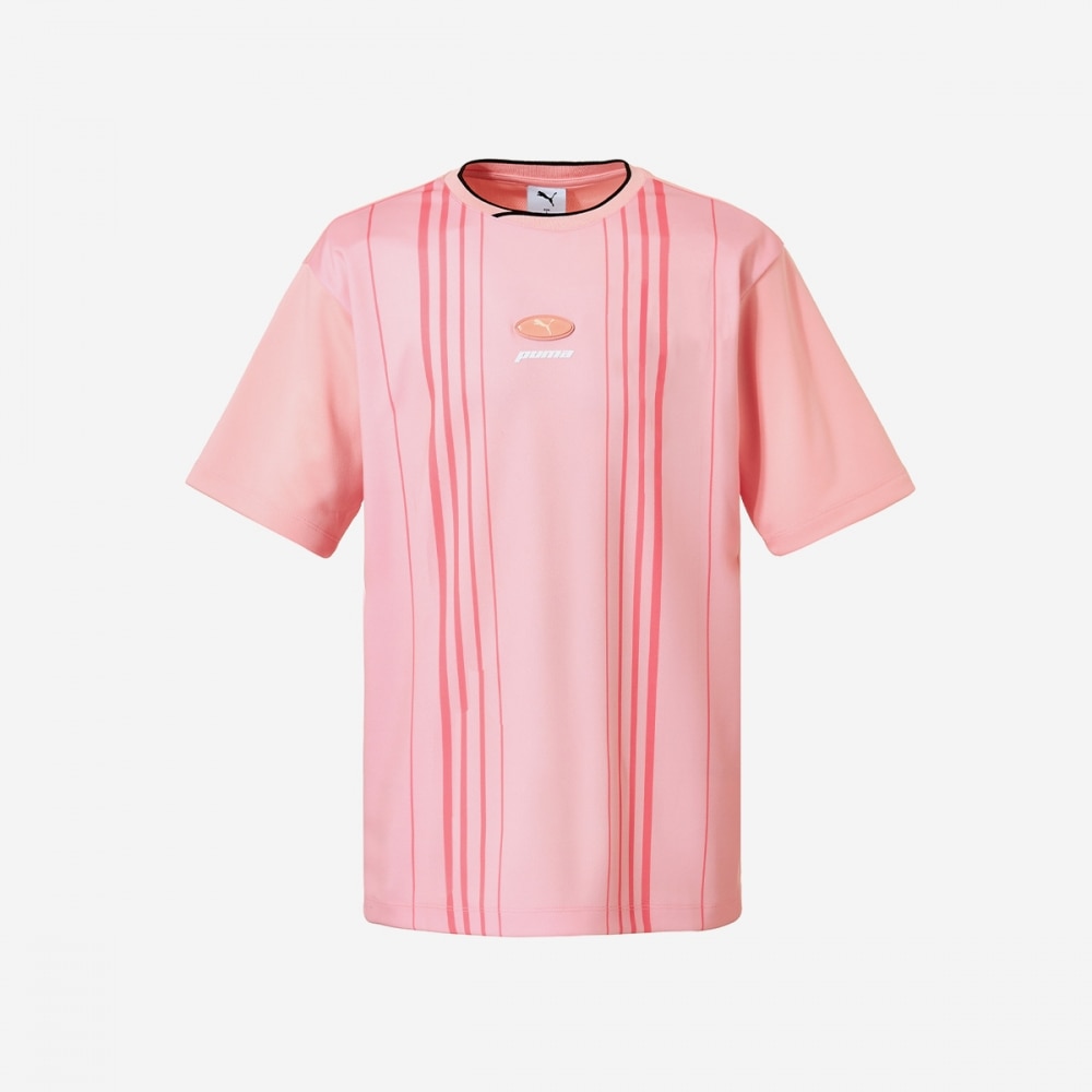 プーマ U フットボール ニット カラー 半袖 Tシャツ PKI95030502-PEACH SMOOTHIE