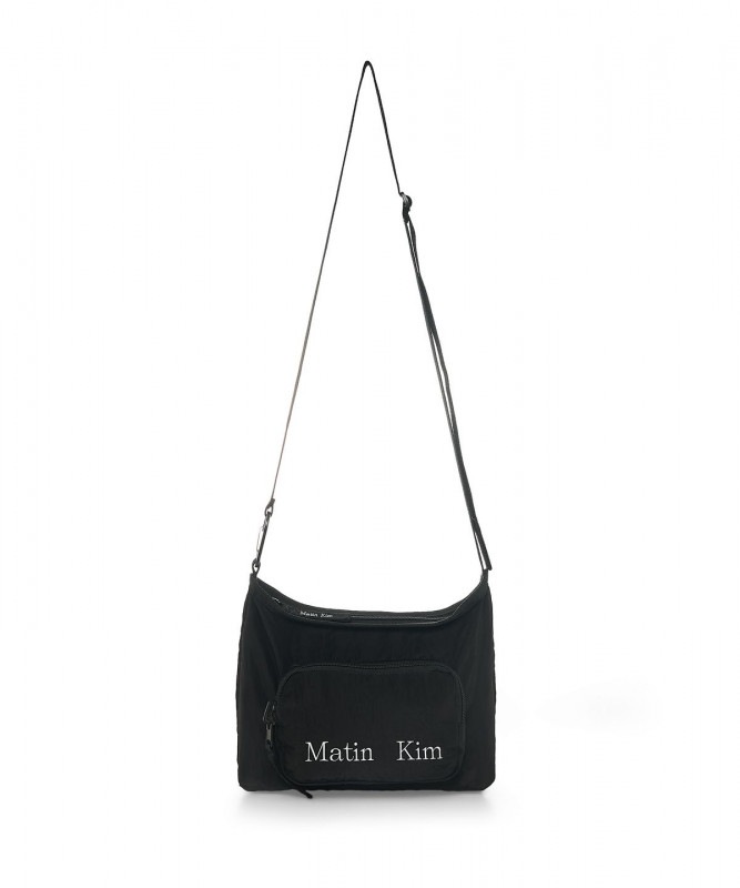 PACKABLE CROSS POCKET BAG IN BLACK