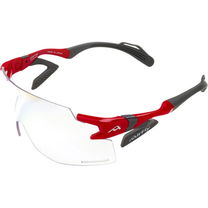 Airfly(エアフライ) 鼻パッドノナイスポーツサングラス AF-301 C-6BK マルチスポーツ サングラス (af301c6bk)