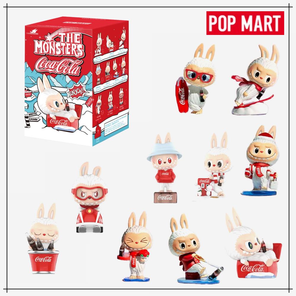 【公式】 【POP MART】 Labubu The Monsters Coca Cola Series Figures (1 Blind Box) 未開封の箱 1個