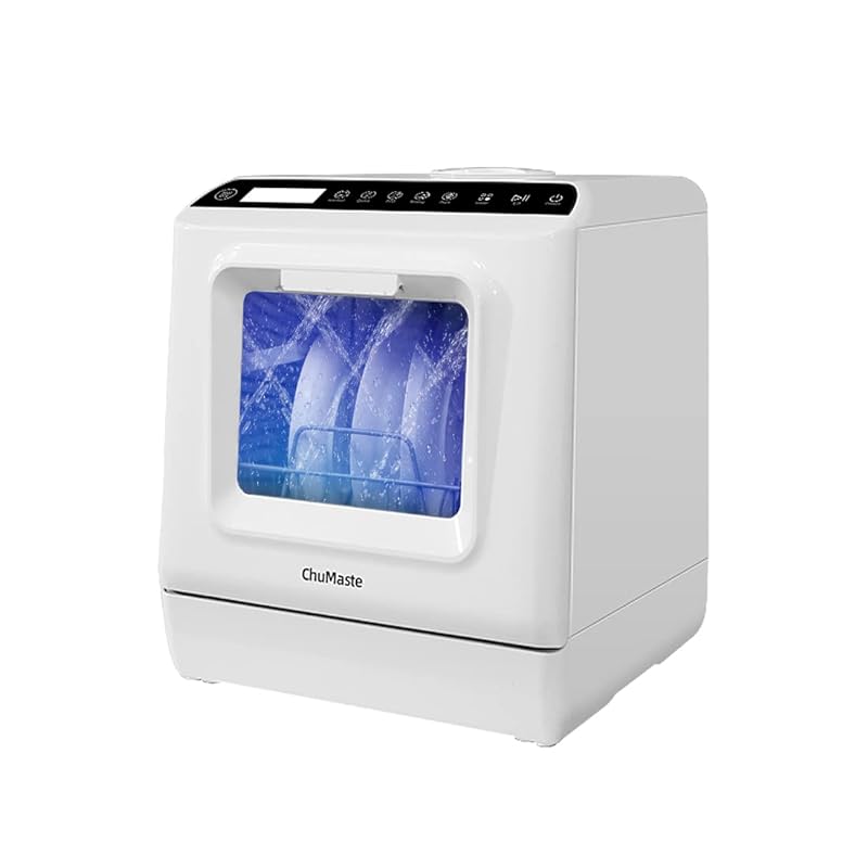 【食器洗い乾燥機の操作詳細動画あり】ChuMaste食洗機 食洗機 工事不要食せん機みずタンク洗碗机食せん機 の5種類の洗浄プログラムは漏れ防止乾燥機能を持ち赤ちゃんの哺乳瓶も洗浄するこ