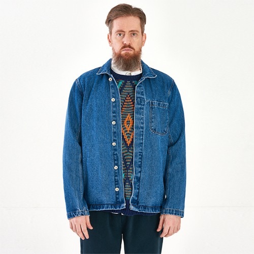 [送料無料]スミスアもー イージーミニマルデニムジャケット