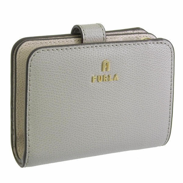 フルラ 財布 レディース 二つ折り財布 レザー グレー カメリア FURLA CAMELIA S COMPACT WALLET WP00315ARE0003402S
