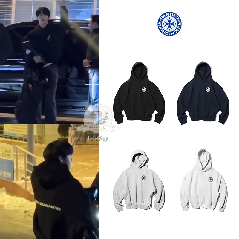 [TXT スビン着用]Logo Oversized Hoodie