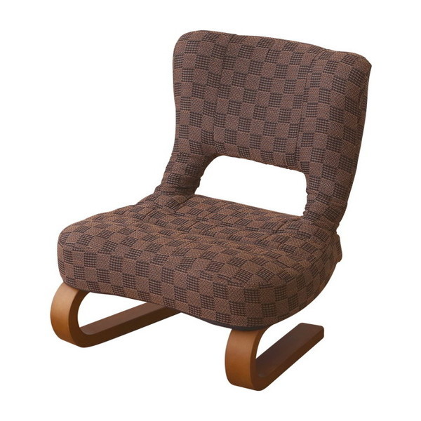 ホームテイスト HKZ リクライニング付き 正座椅子 葵 ブラウン メーカー直送