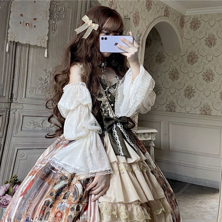 パーティードレス クリスマス衣装cosplay二次元cos ゴシック ホルターネックドレス ラブリーロリータ 公主メイド服洋装 JSKホルタードレス