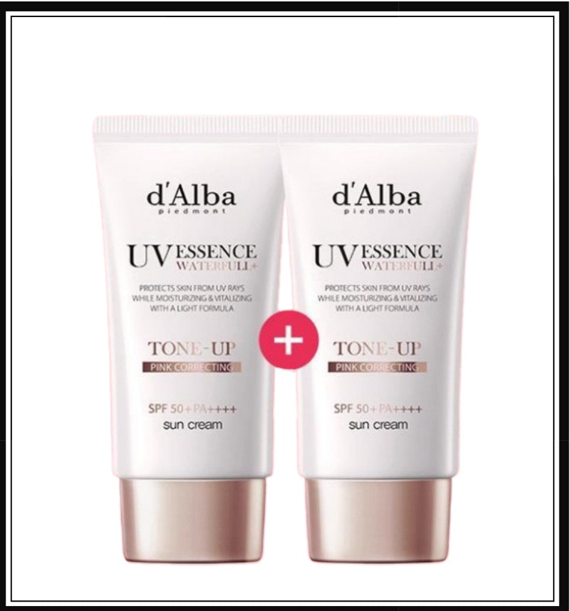 [1+1] ウォータフルトーンアップサンクリーム [SPF50+/PA++++], 50ml, 2個