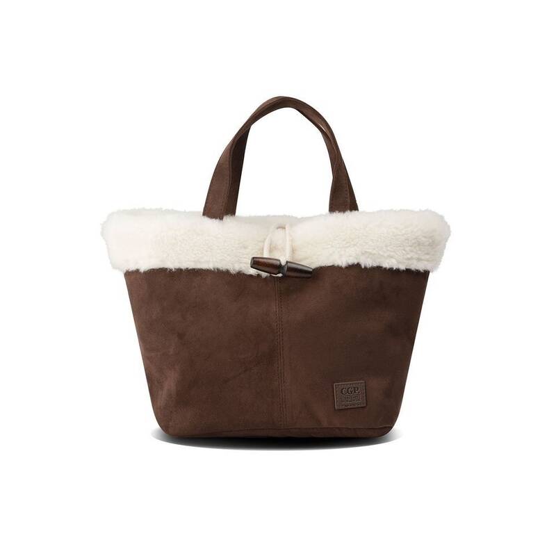 正規品 CODEGRAPHY コードグラフィー CGP FAUX スエード シアーリング トートバッグ_チョコブラウン CBEWWBS061HB 1808435