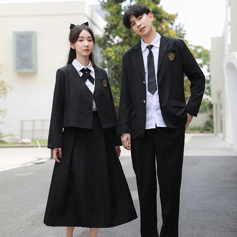 春人気な クラス制服jk制服物中学生女子JK長袖白シャツスーツプリーツスカートスーツ 制服 卒業式 女の子 セーラー服