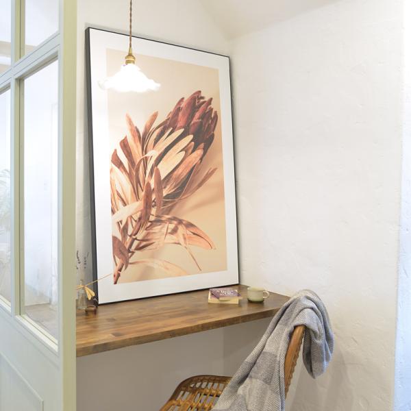 アートパネル アートボード 絵画 インテリア 壁掛け デザイン 飾り 装飾 長方形 80×120cm ネオン 英字 英語 植物 花 モダン スタイリッシュ シンプル おしゃれ 9,009円