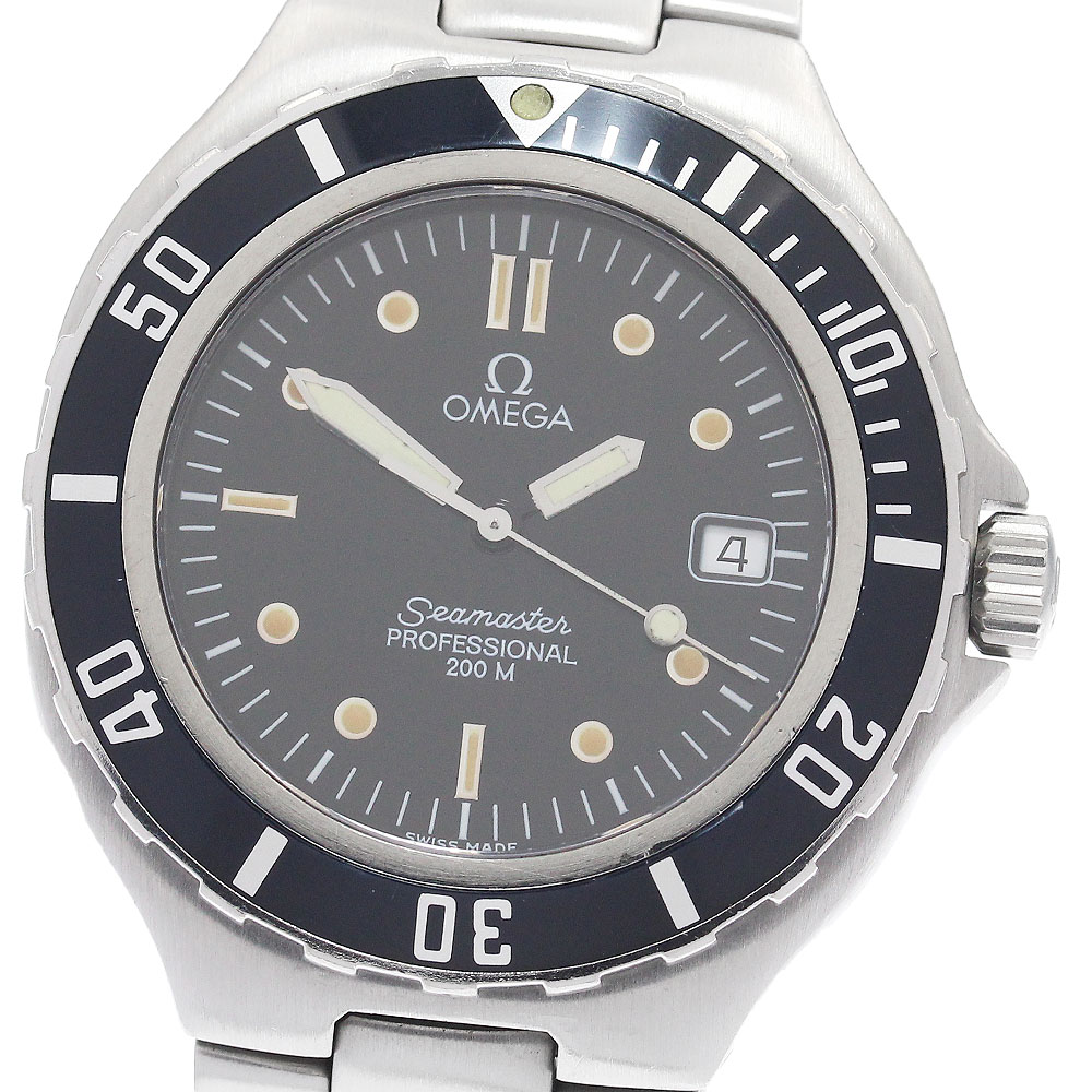 オメガ OMEGA シーマスター200ｍ デイト クォーツ メンズ _960151【中古】