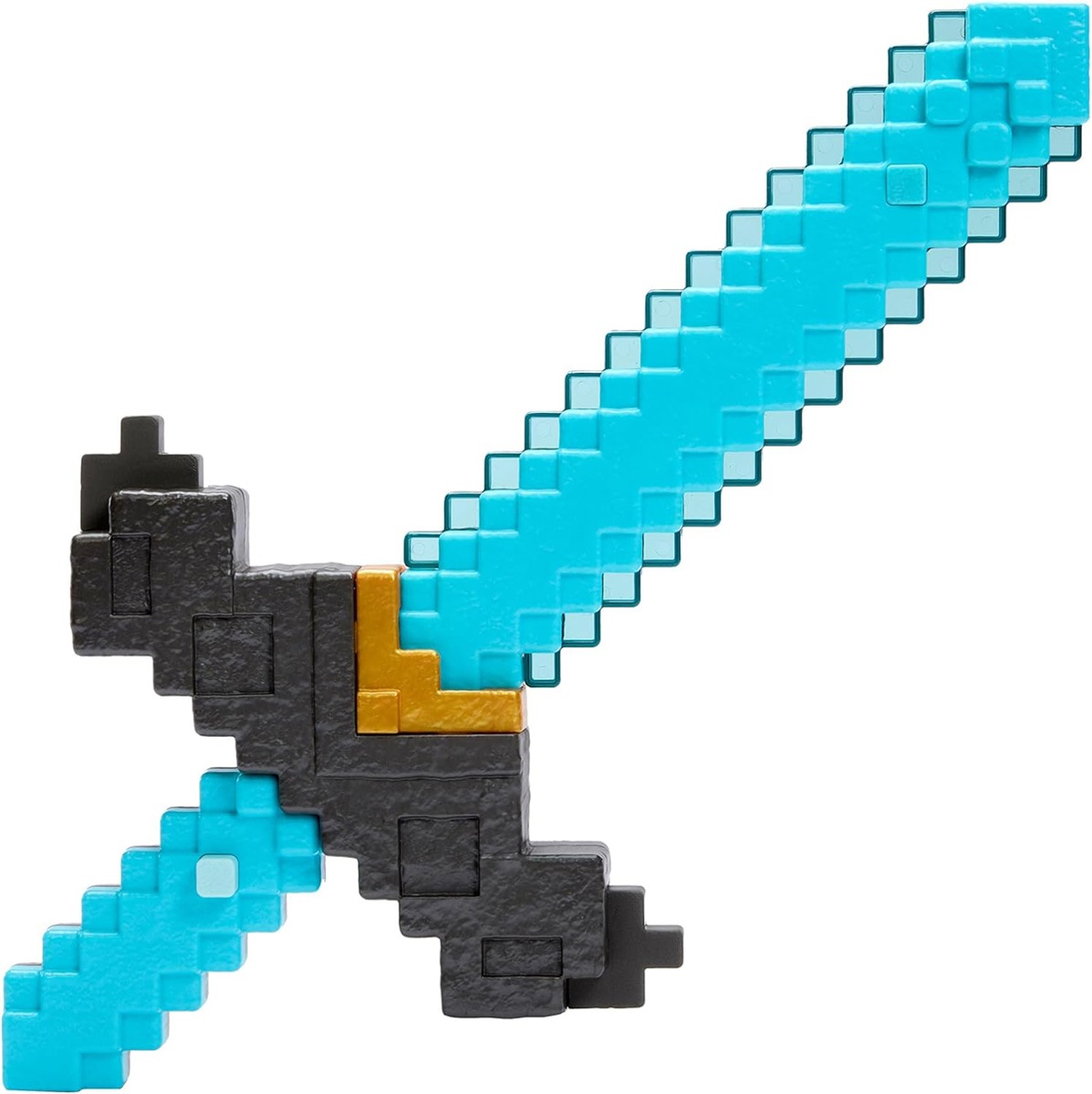 マテル マインクラフト　ザ・ムービー　秒で武器が変形！　剣とツルハシ MCケントツルハシ 4,850円