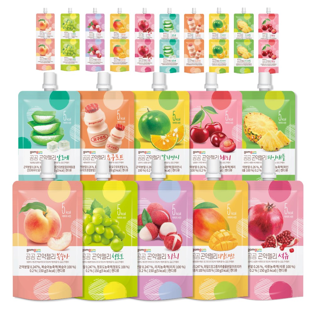 クマくんこんにゃくゼリーバラエティパック150g 10味×3p150g1セット