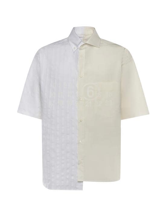 MM6 MAISON MARGIELA Men Shirts SH0DR0007 MTN135961 White