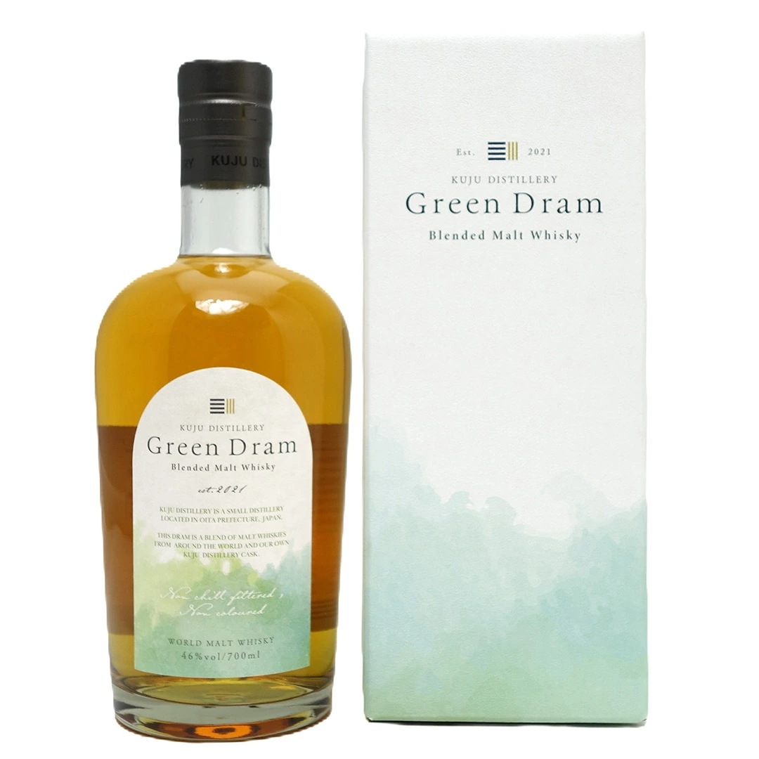 グリーン ドラム ブレンデッド モルト ウイスキー 久住蒸留所 46度 箱付 700ml ジャパニーズウイスキー ^YAKJBMJ0^