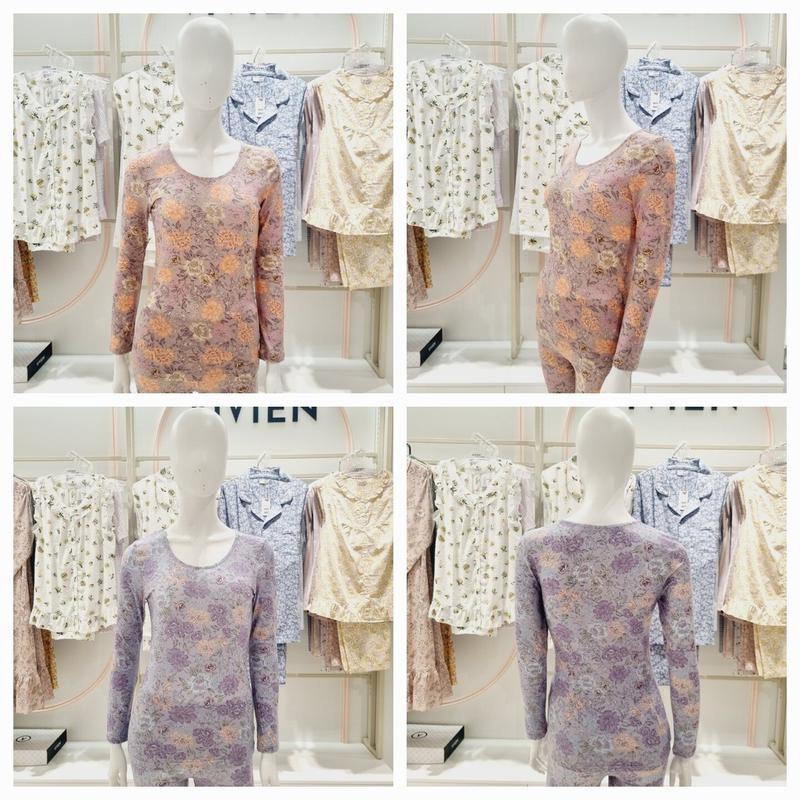 AK水原（スウォン）店 リオセルスパン フラワープリント 女性用インナーウェアトップス LG9282