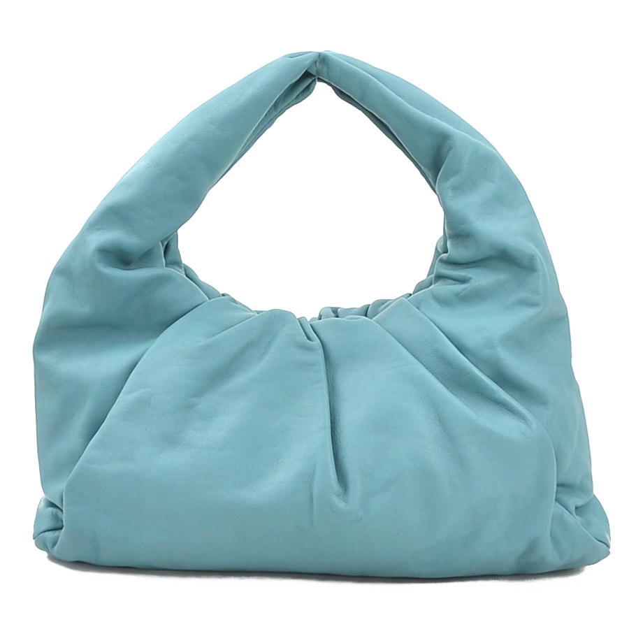 ボッテガヴェネタ BOTTEGAVENETA ショルダーバッグ ザ ショルダーポーチ レザー ブルーグリーン レディース e60011a