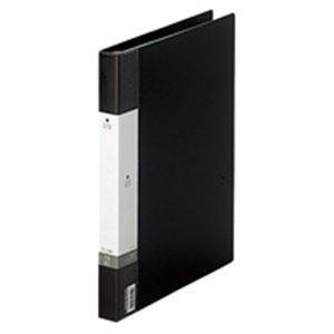 (業務用5セット) LIHITLAB クリアブック/クリアファイル リクエスト (A4/タテ型) 差し替え式タイプ G3801-24 黒 5,912円