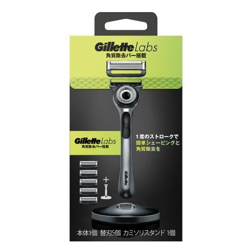 Ｐ＆Ｇジャパン ジレットラボ 角質除去ホルダー５Ｂコンボパック 替刃５個マグネット付