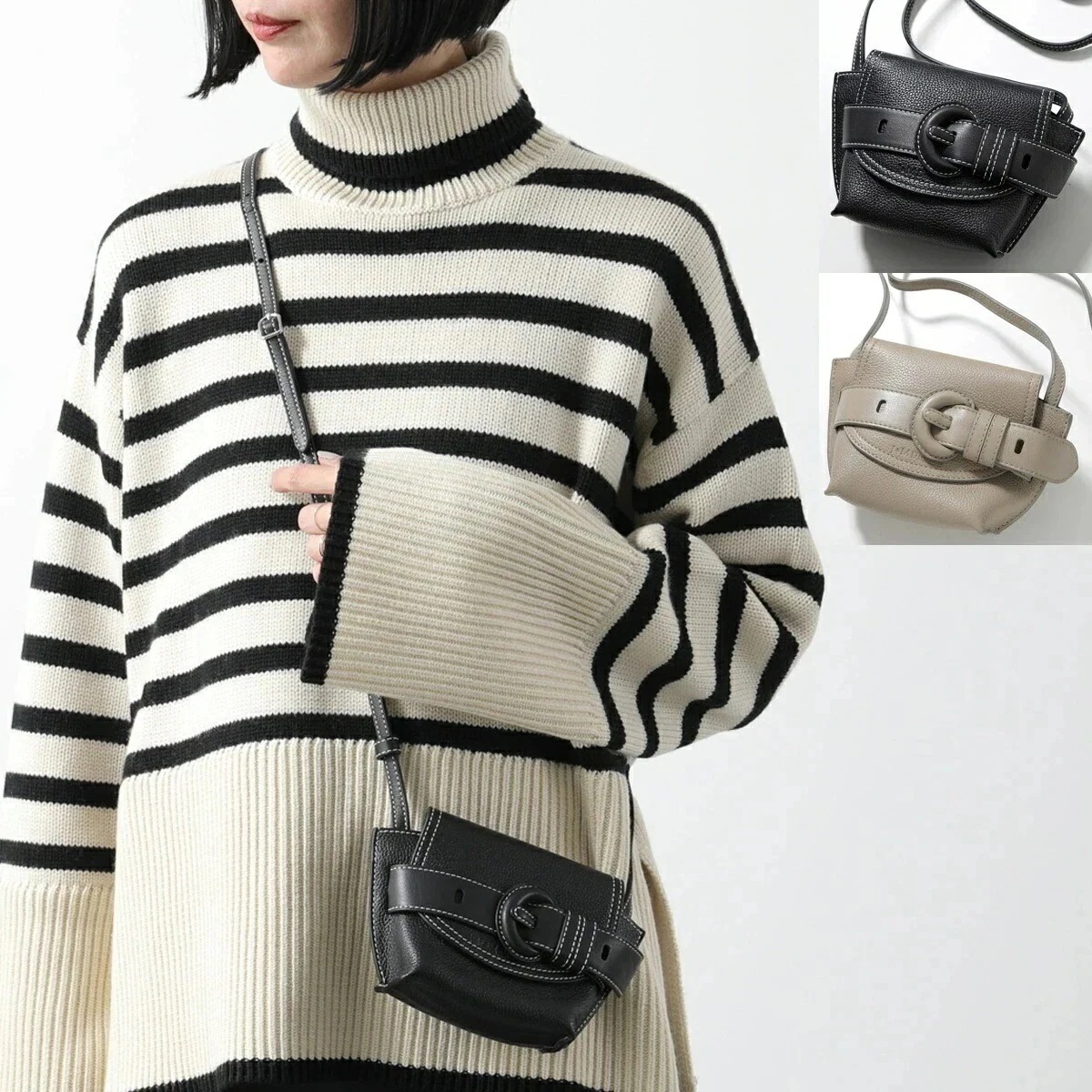 J&M DAVIDSON ショルダーバッグ Nanno Belt Bag ナノ ベルトバッグ 1877N 7471 レディース レザー ポシェット ロゴ 鞄 カ 【mega】