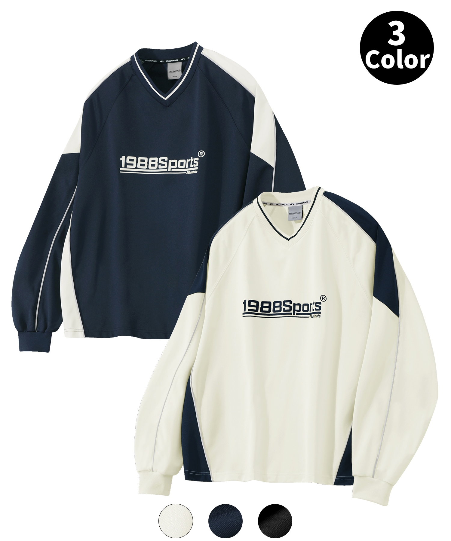 1988 スポーツ パイピング ジャージ ロング スリーブ