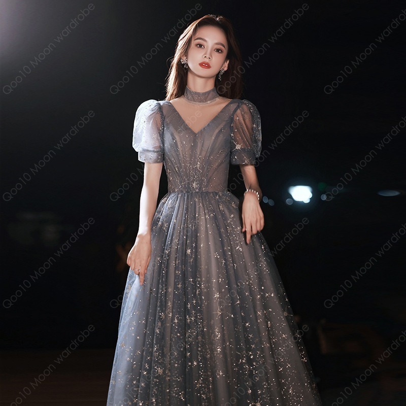 2023新作 気質 花嫁ロングドレス結婚式ワンピース発表会 ドレスドレス ウェディングドレス成人式-82