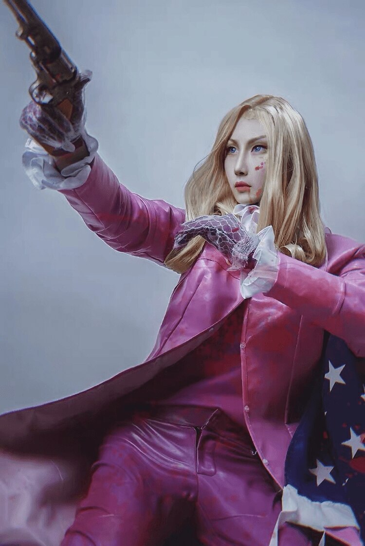 コスチューム コスプレ コスプレ衣装 ヴァレンタイン ファニー Valeie Fuy Pa7 ジョジョの奇妙な冒険 スーツ ハロウィン 年新作入荷コスプレ