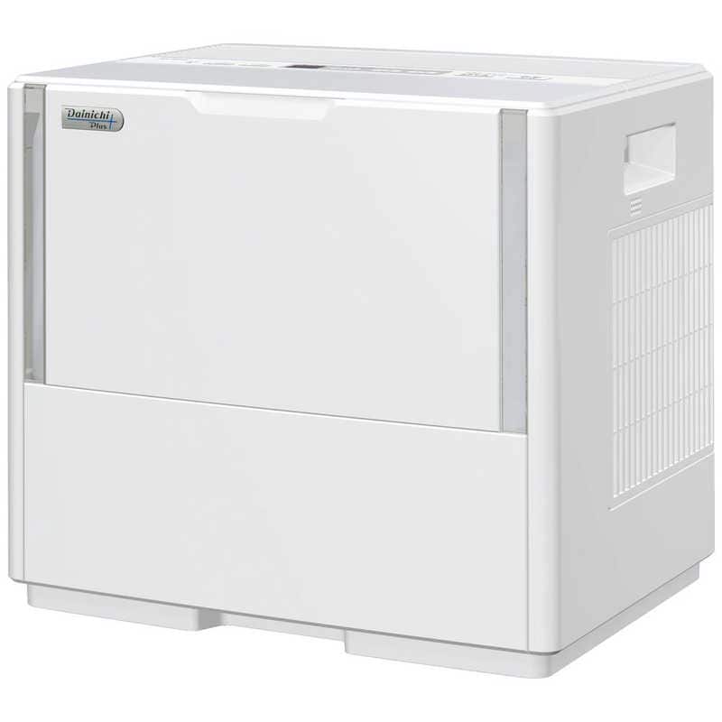 ダイニチ工業　ハイブリッド式加湿器 Dainichi Plus ［ハイブリッド(加熱＋気化)式］ 木造25情/鉄筋42畳 ホワイト　HD-PN155-W