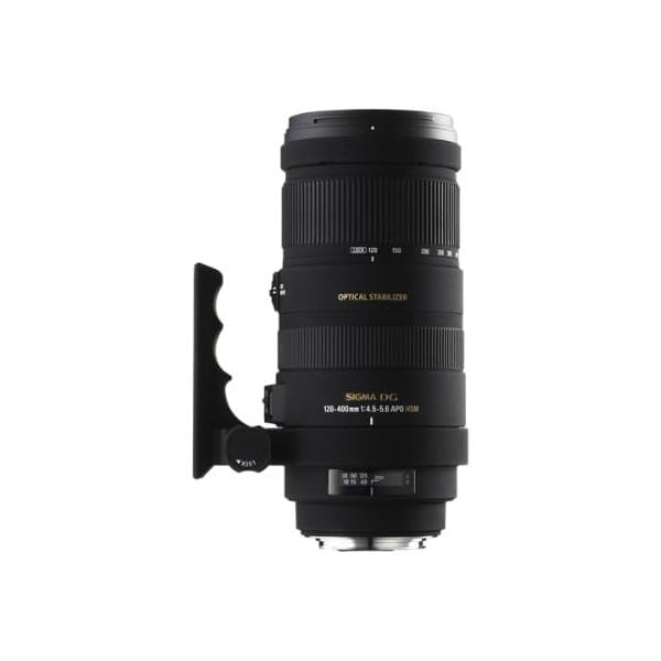 【中古】SIGMA 望遠ズームレンズ APO 120-400mm F4.5-5.6 DG OS HSM キヤノン用 フルサイズ対応