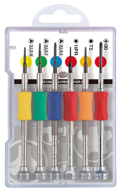 他サイト： ベッセル(VESSEL) 特殊精密ドライバーセット Y型 ネジ用 スマートフォン・ゲーム機修理用 TD-56Yの商品画像