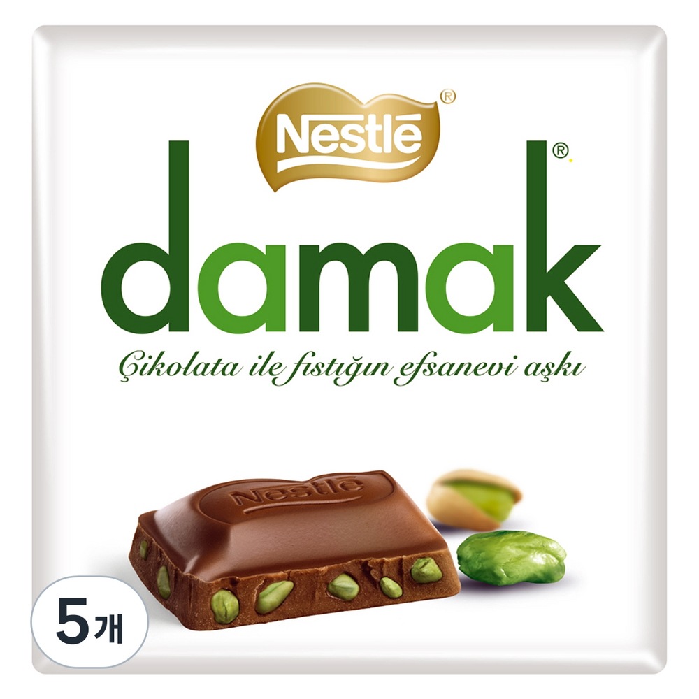 多幕ミルクチョコレートスクエア60g5個