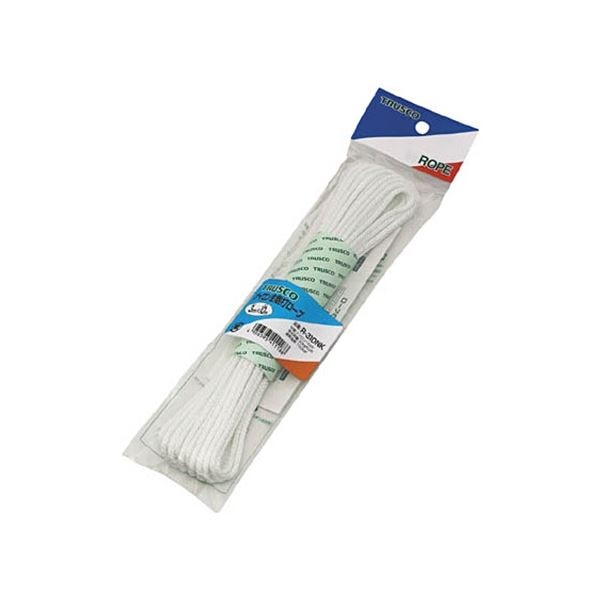 （まとめ）ナイロン金剛打ロープ 4mmx10m R-410NK 1巻 [x3セット]