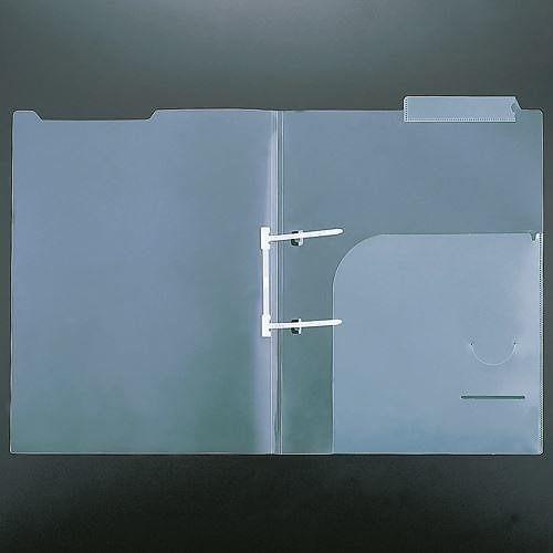 （まとめ買い）山口工業 カルテファイル（2穴ファイル）10枚入 YF-710 00041682 [x3]