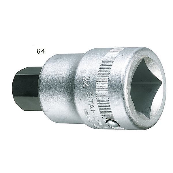 STAHLWILLE（スタビレー） 64-17 （1"SQ）インヘックスソケット （06050017）