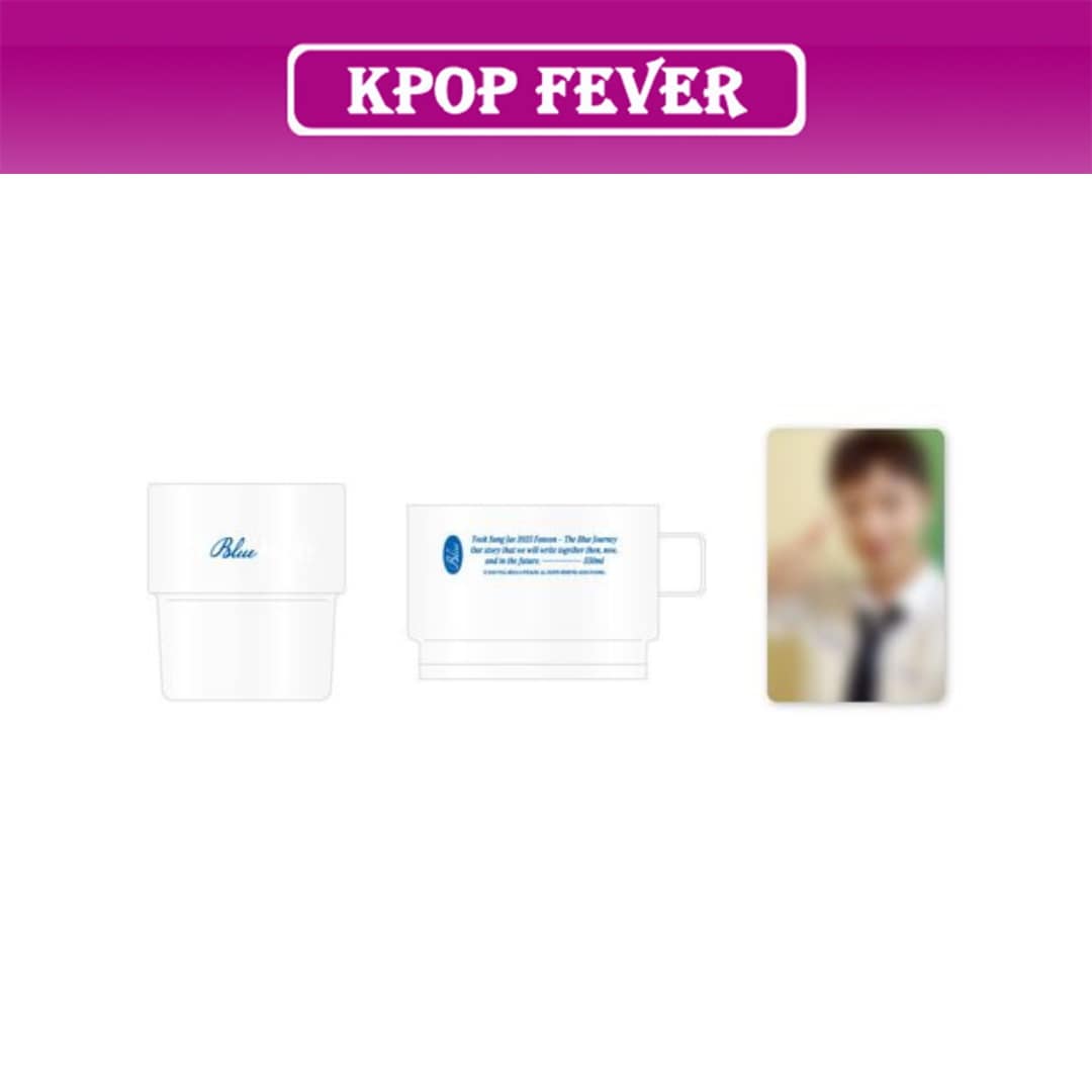 【online特典】 BTOB YOOK SUNGJAE - THE BLUE JOURNEY OFFICIAL MD / STACKABLE CUP & CEREAL BOWL SET