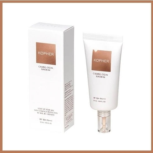 【4ever Line】 コペル カーミングオーシャン 日焼け止め 50ml / メラニン / 毛穴 / 色素 / 抑制 loverセット あやぱん メルダーシステム sos てんこ
