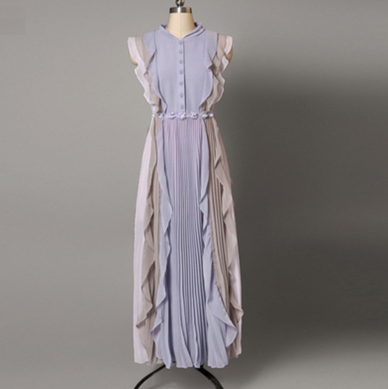 ワンピース ワンピドレス ロング丈 かわいい 大人可愛い きれいめ シンプル カジュアル 大人 上品 おしゃれ お洒落 大人女子 こなれ感 個性的 主役級 存在感 美容師 メイクアップアーティスト 9,037円