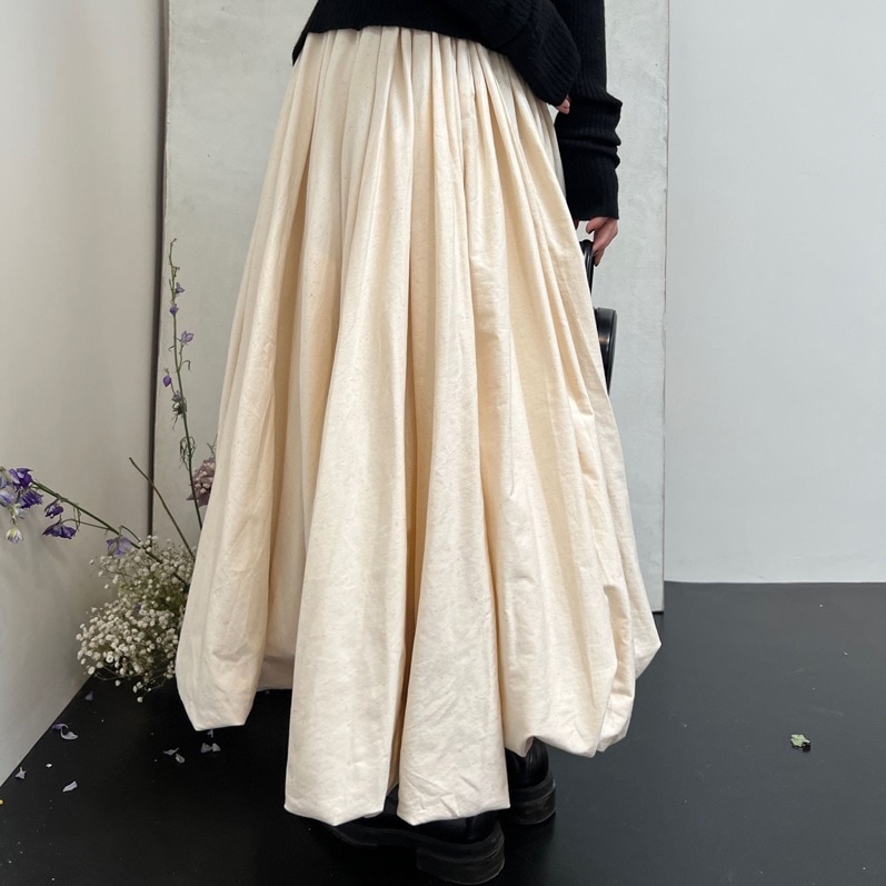 レディース スカート ボトムス フレア フレアスカート ロングスカート ロング マキシ ワイド Aライン フェミニン ハイウエスト ウエストゴム 大人可愛い きれいめ シンプル 上品 おしゃれ