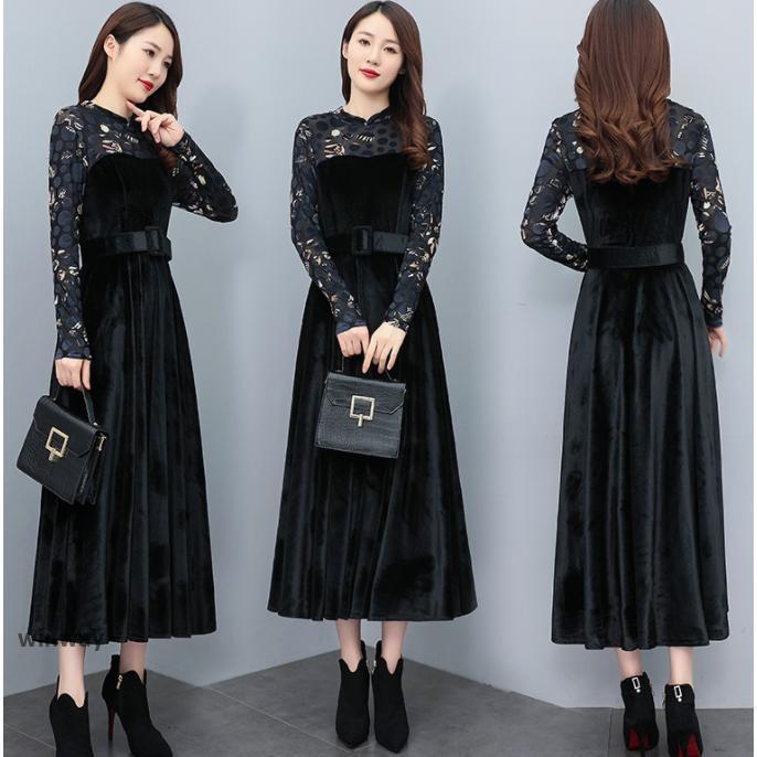 『目玉新商品』パーティードレス20代30代40代50代結婚式服装ワンピース大きいサイズ袖ありロングワンピース膝丈お呼ばれドレス服女性二次会親族