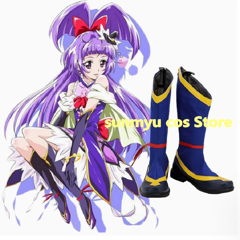 魔法使いプリキュア 十六夜 リコ キュアマジカル コスプレ靴 ブーツ