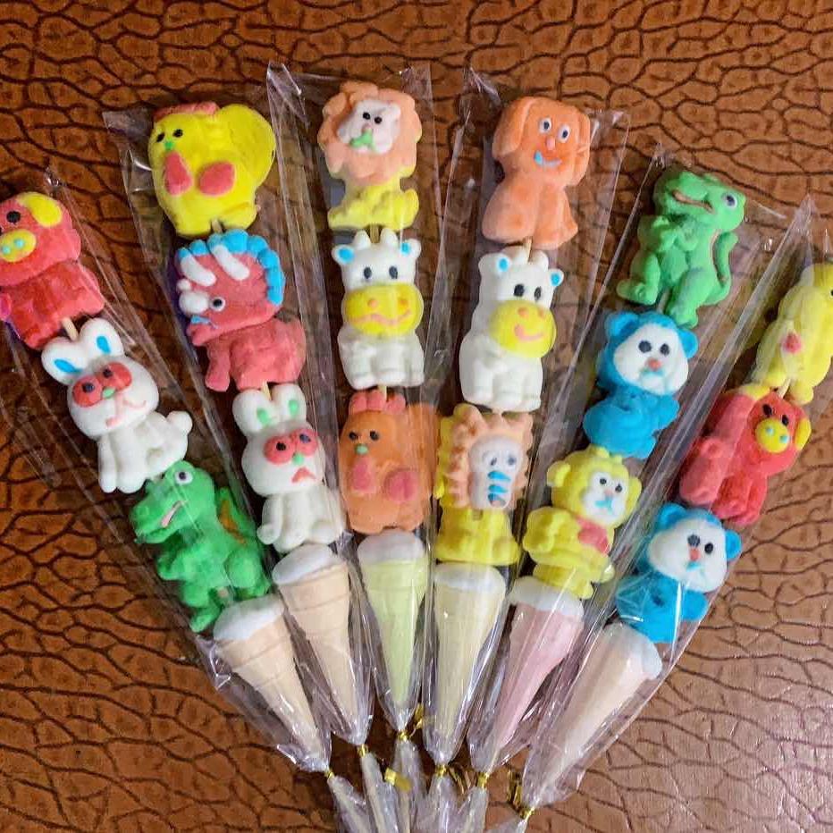 50100Pcs クリスマスプレゼント 漫画マシュマロ砂糖漬けの鷹ジェリービーンズ
