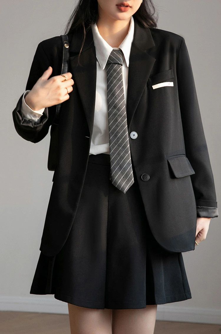 希少アイテムあり 卒業式 スーツ 女の子 大きいサイズ 卒服 女の子 韓国 制服 ブレザー 小学校 フォーマル スーツ ブレザー 入学式 スーツ 女の子 女子 高校生 ピアノ発表会 スーツ 小学生 黒 5,952円