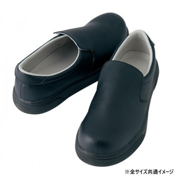 アイトス 4441 耐滑コックシューズ（先芯入り）（男女兼用） ブラック 27.0cm