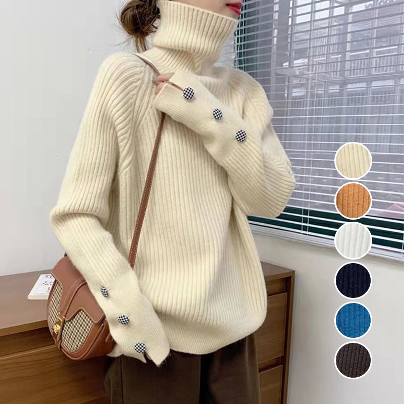 PP4セーターの女性2022年秋冬の新しいファッションセーターの女性韓国のニットトップ 税込 代引可