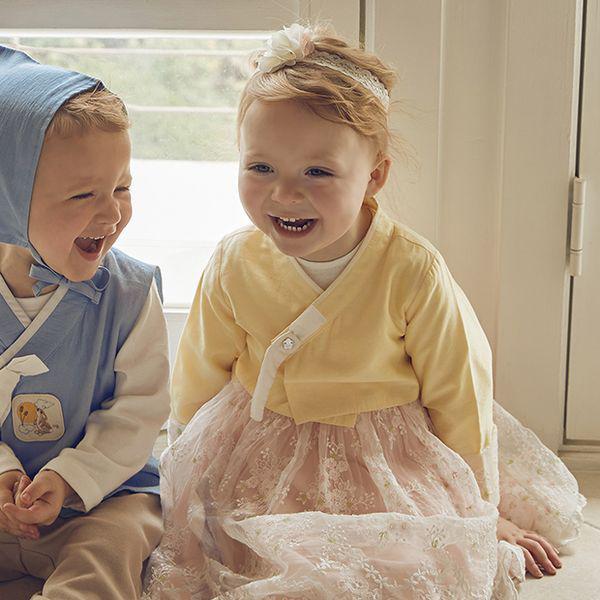 ロビン韓服ワンピースセット バンド PINK 01R024053_P381890879