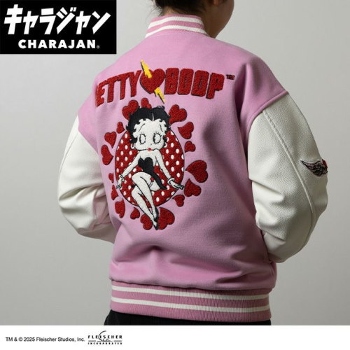 丸眞(マルシン) スタジャン(L)　ベティーブープ キュートスタイルベティー　男女兼用 キャラクター キャラジャン CHARAJAN 　3485006700