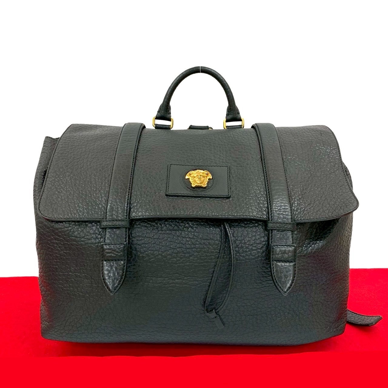 ヴィンテージ メデューサリュックサック レザー ブラック 36164