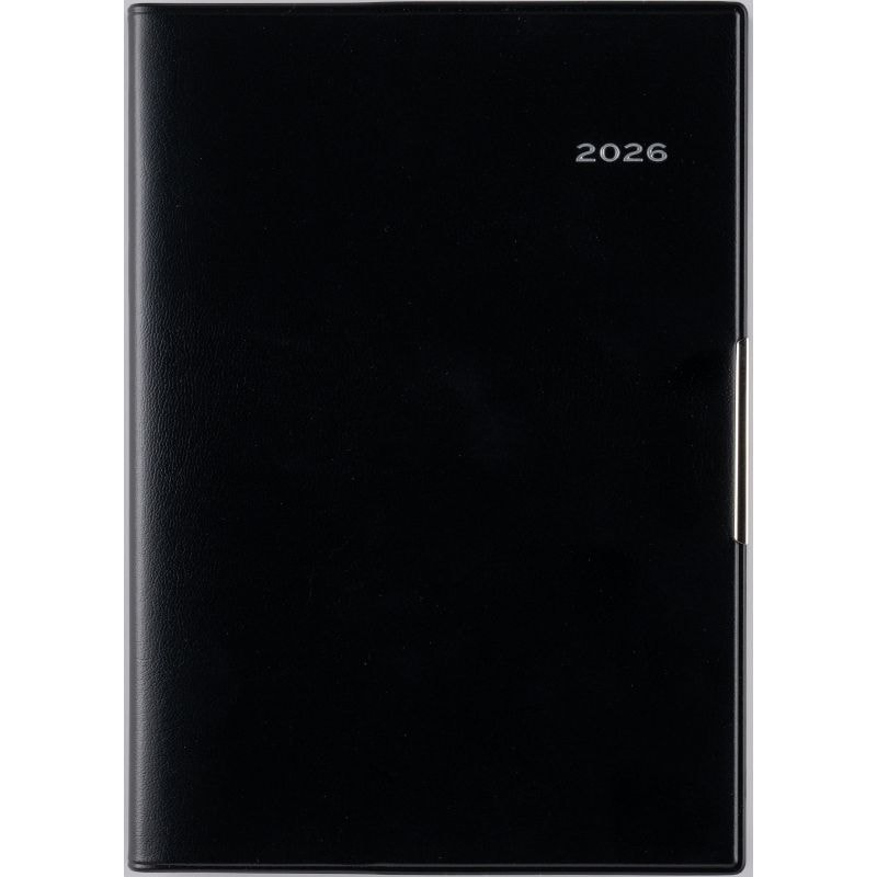 （まとめ買い）高橋書店 2026年 手帳 No.232 フェルテ2 B6判 週間レフト式＆月間ブロック式 黒 [x3]