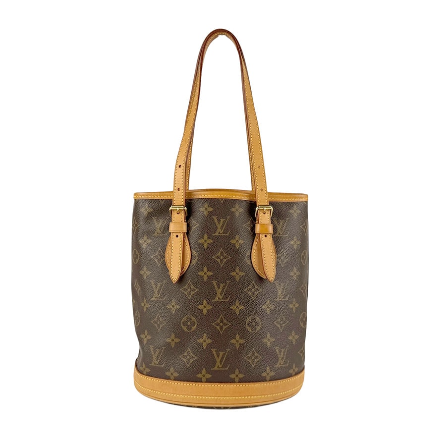 ルイ ヴィトン LOUIS VUITTON ショルダーバッグ モノグラム バケットPM モノグラムキャンバス ブラウン レディース M42238 z6083